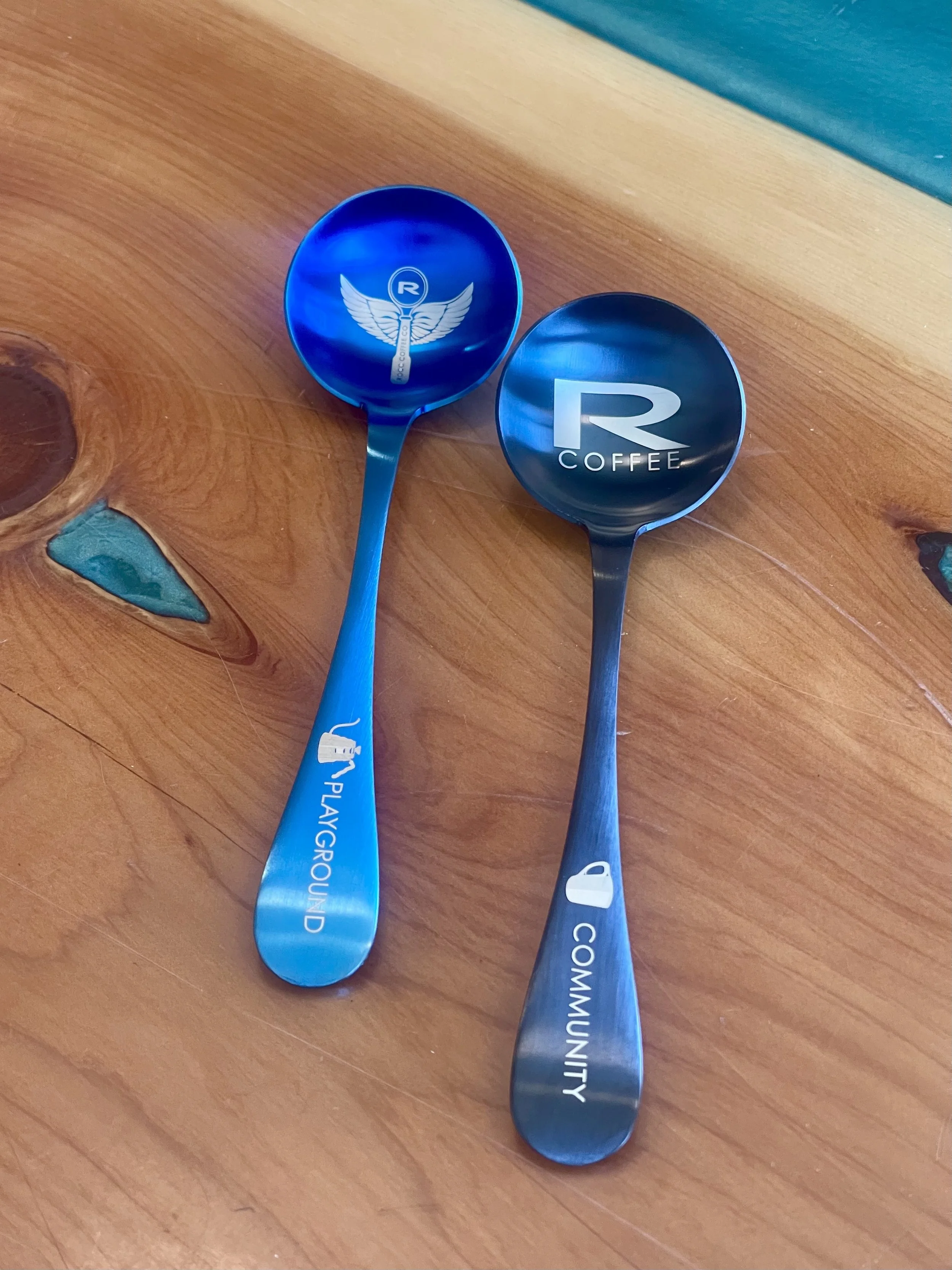 Titanium Coffee Cupping Spoons — ROCC